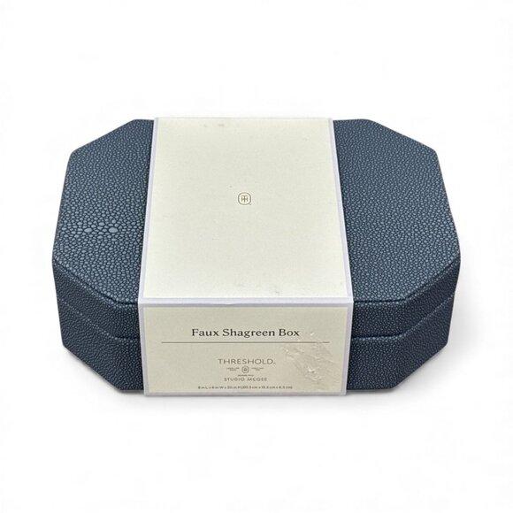 THRESHOLD Faux Shagreen Box - Picture 2 of 8